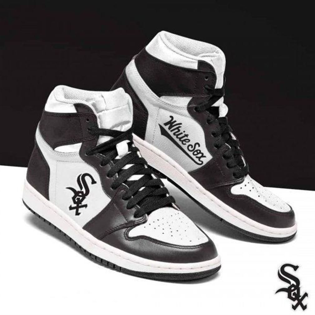 Chicago White Sox MLB baseball Fashion Sneakers Basketball Shoes Leather High Top Air Jordan Sneaker, Air Jordan Hightop