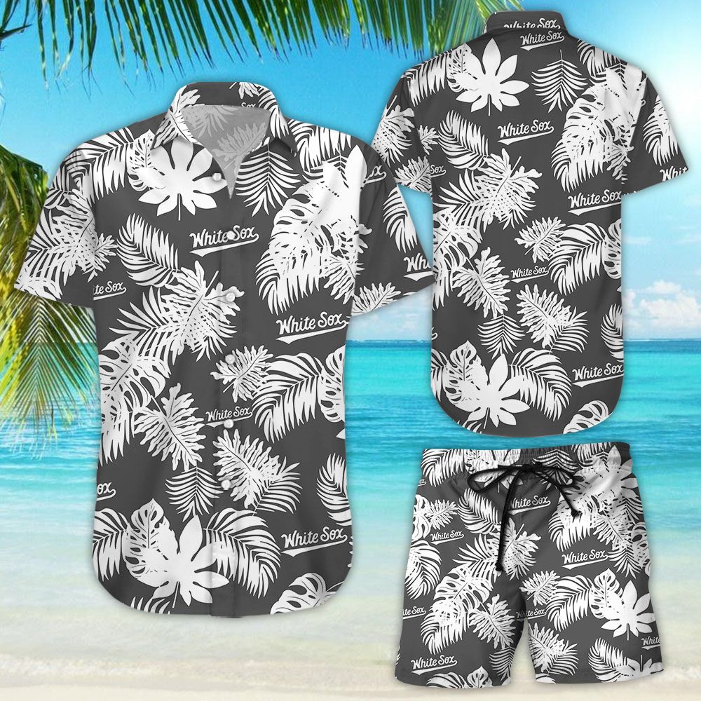 Chicago White Sox Reyn Spooner Aloha Hawaiian Aloha Shirt Hawaiians Beach Sleeve