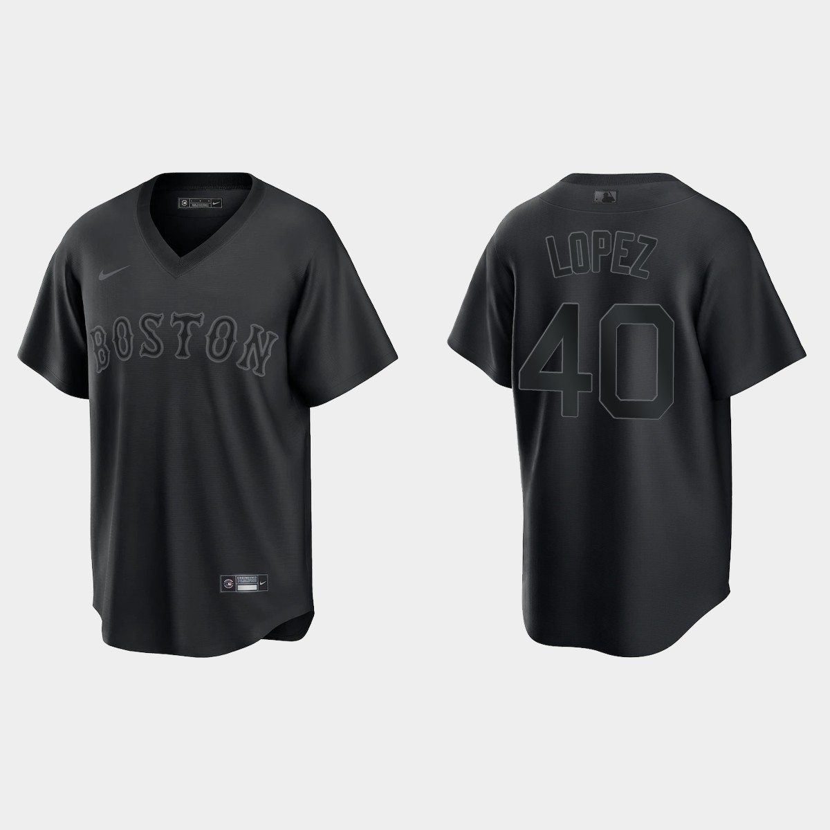 Chicago White Sox Reynaldo Lopez Pitch Black Fashion Jersey - Black