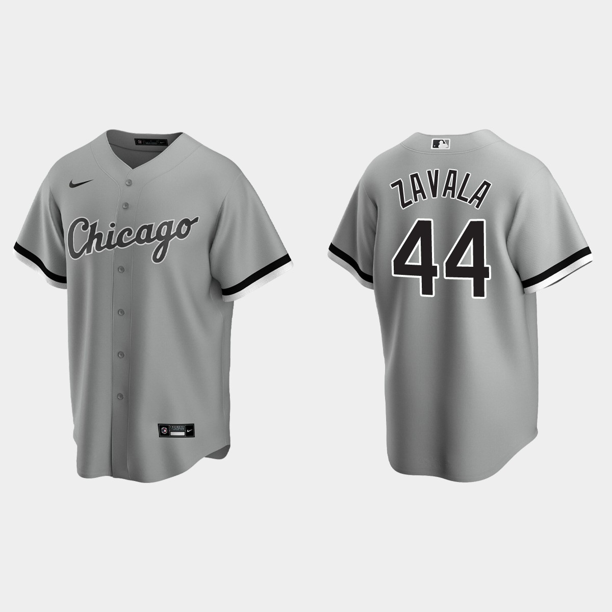 Chicago White Sox Seby Zavala Jersey - Gray