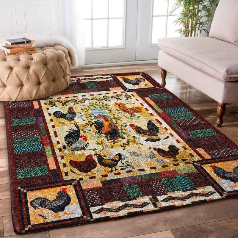 Chicken Limited Edition Rectangle Rug
