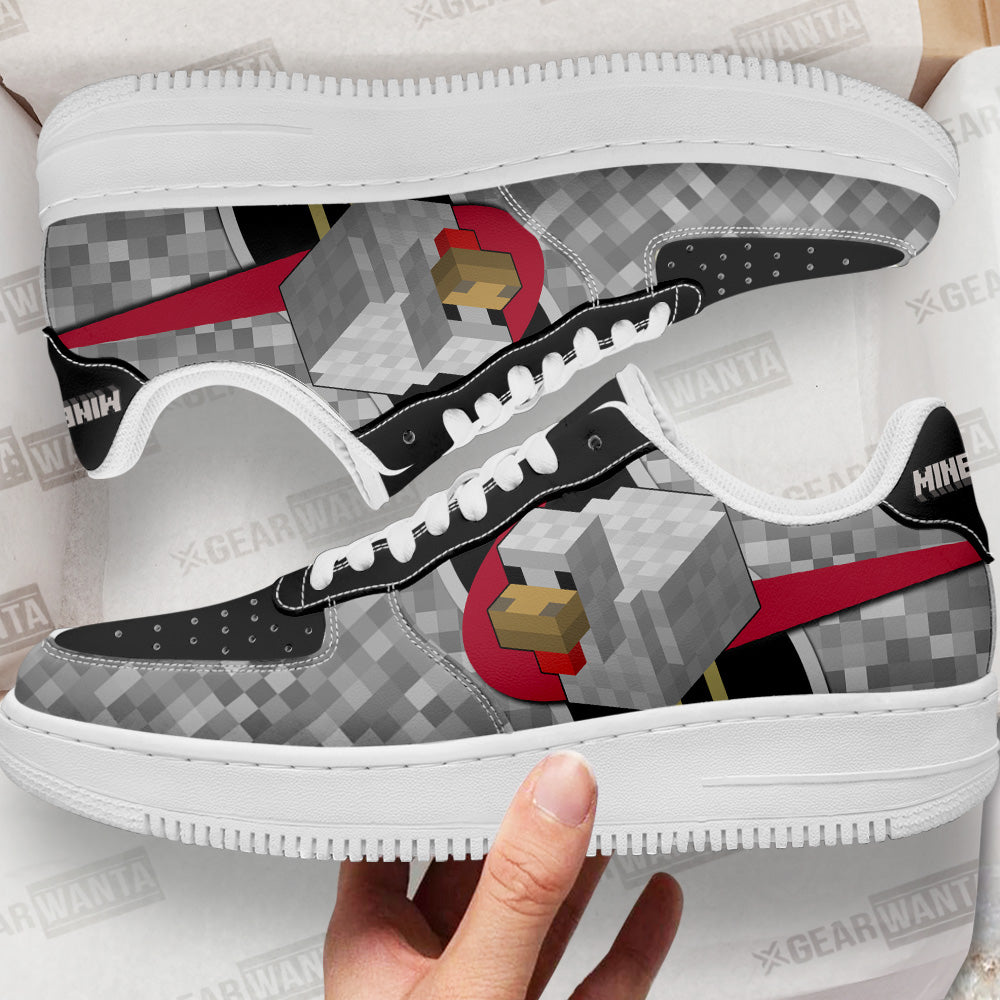 Chicken Minecraft Custom Air Sneakers