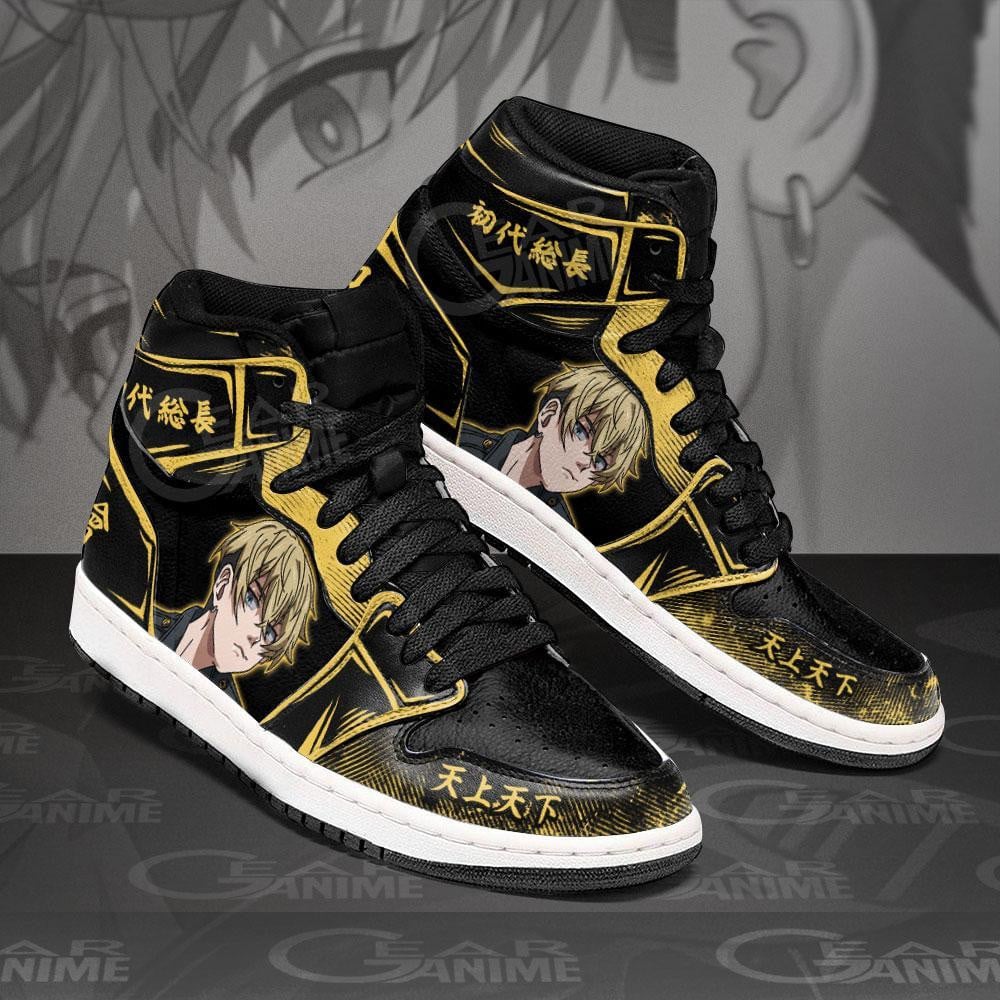 Chifuyu Matsuno JD1s Sneakers Anime Tokyo Revengers Shoes, Air Jordan Hightop