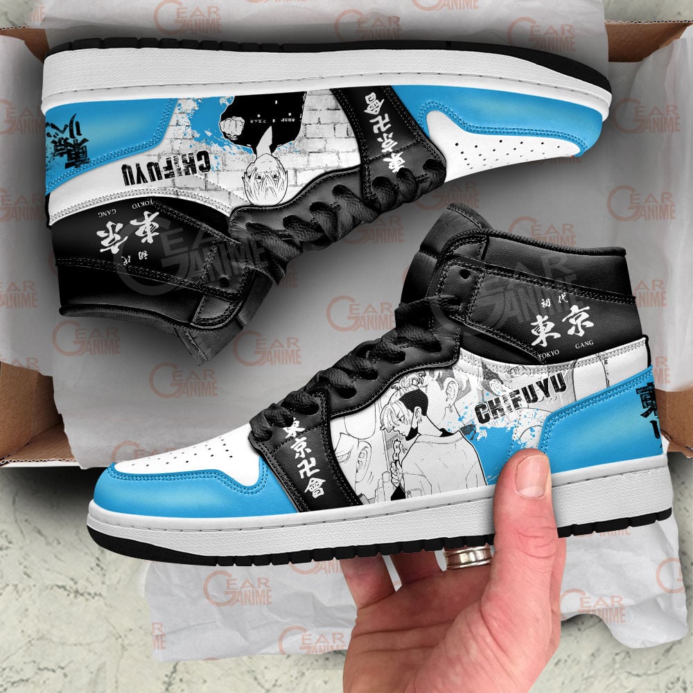 Chifuyu Matsuno JD1s Sneakers Tokyo Revengers Manga Anime Shoes, Air Jordan Hightop