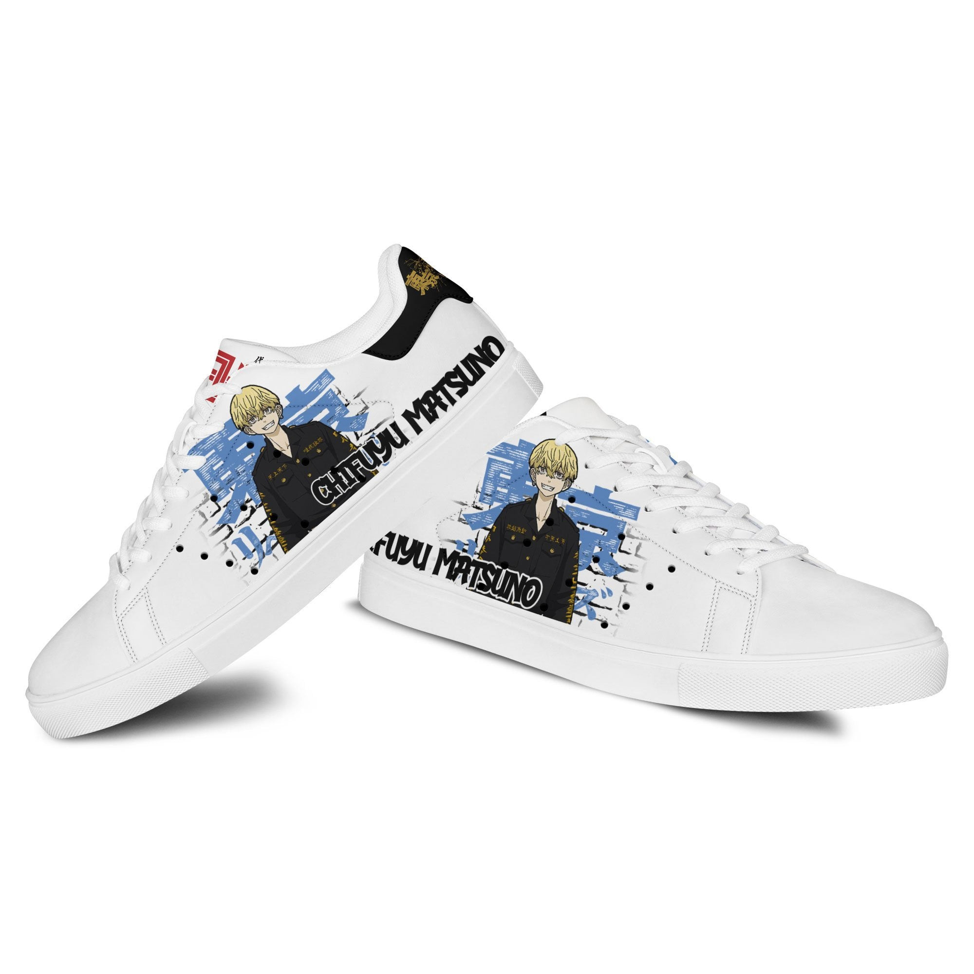 Chifuyu Matsuno Skate Sneakers Custom Anime Tokyo Revengers Shoes