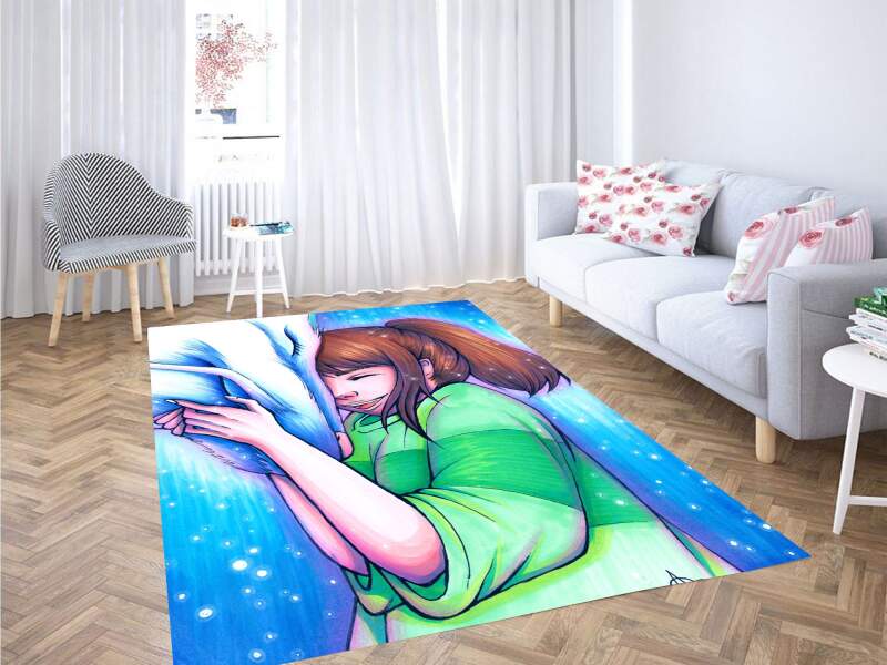 Chihiro And Haku Carpet Rectangle Rug