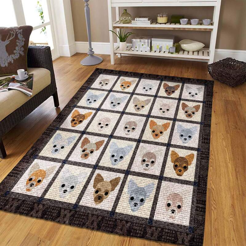 Chihuahua Rectangle Rug