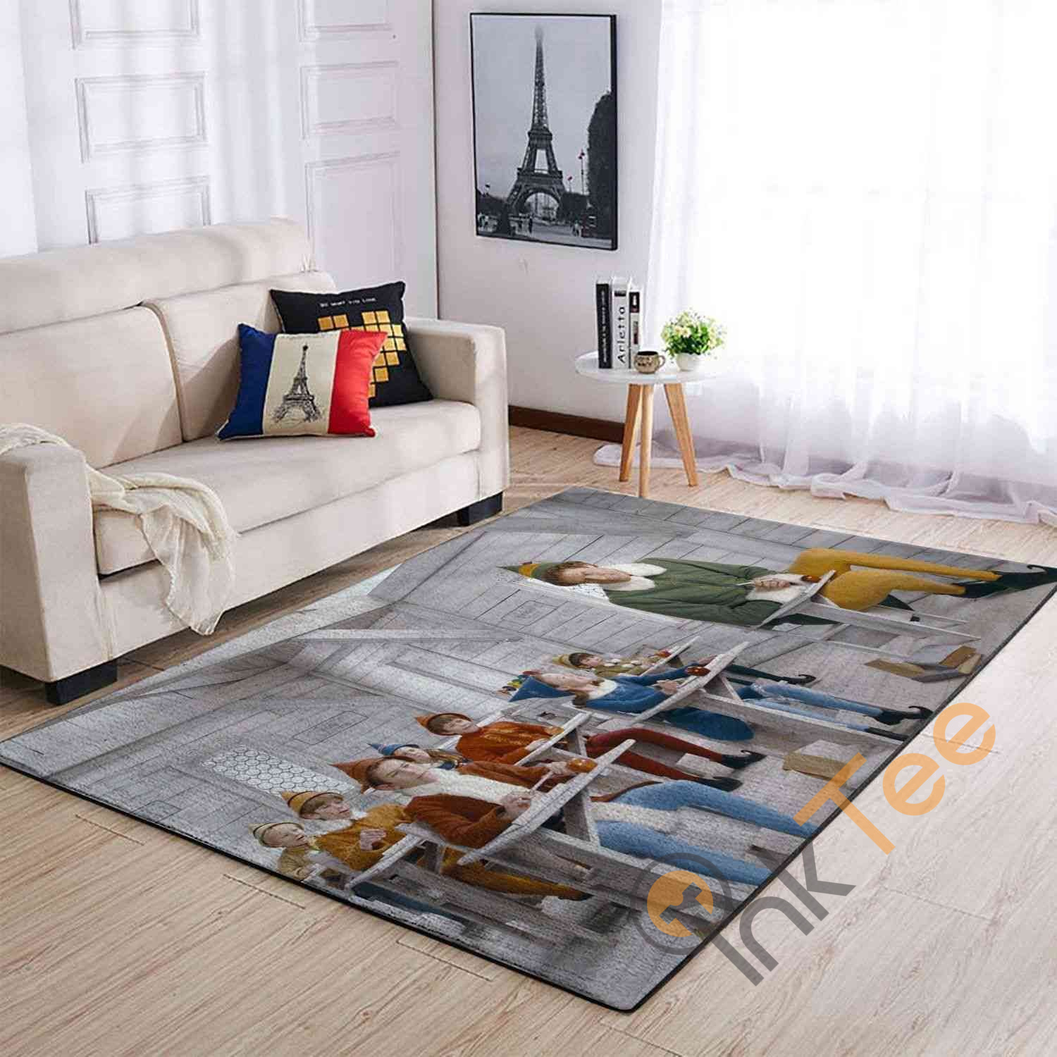 Chistmas Elf Area Rectangle Rug