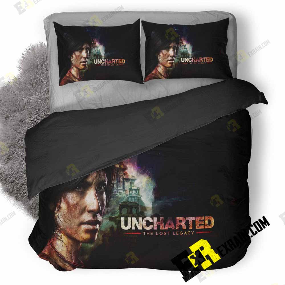 Chloe Uncharted The Lost Legacy T3 3D Customized Duvet Cover Bedding Set