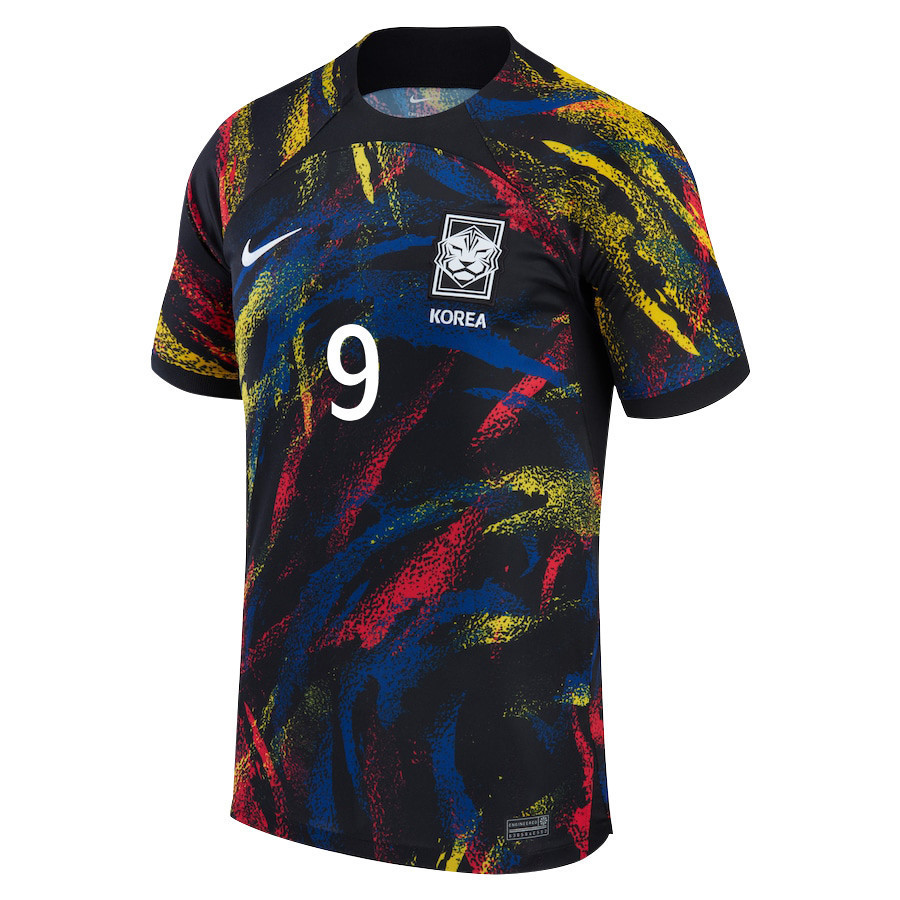 Cho Gue-sung 9 FIFA World Cup Qatar 2022 South Korean National Team – Patch Away Men Soccer Jersey