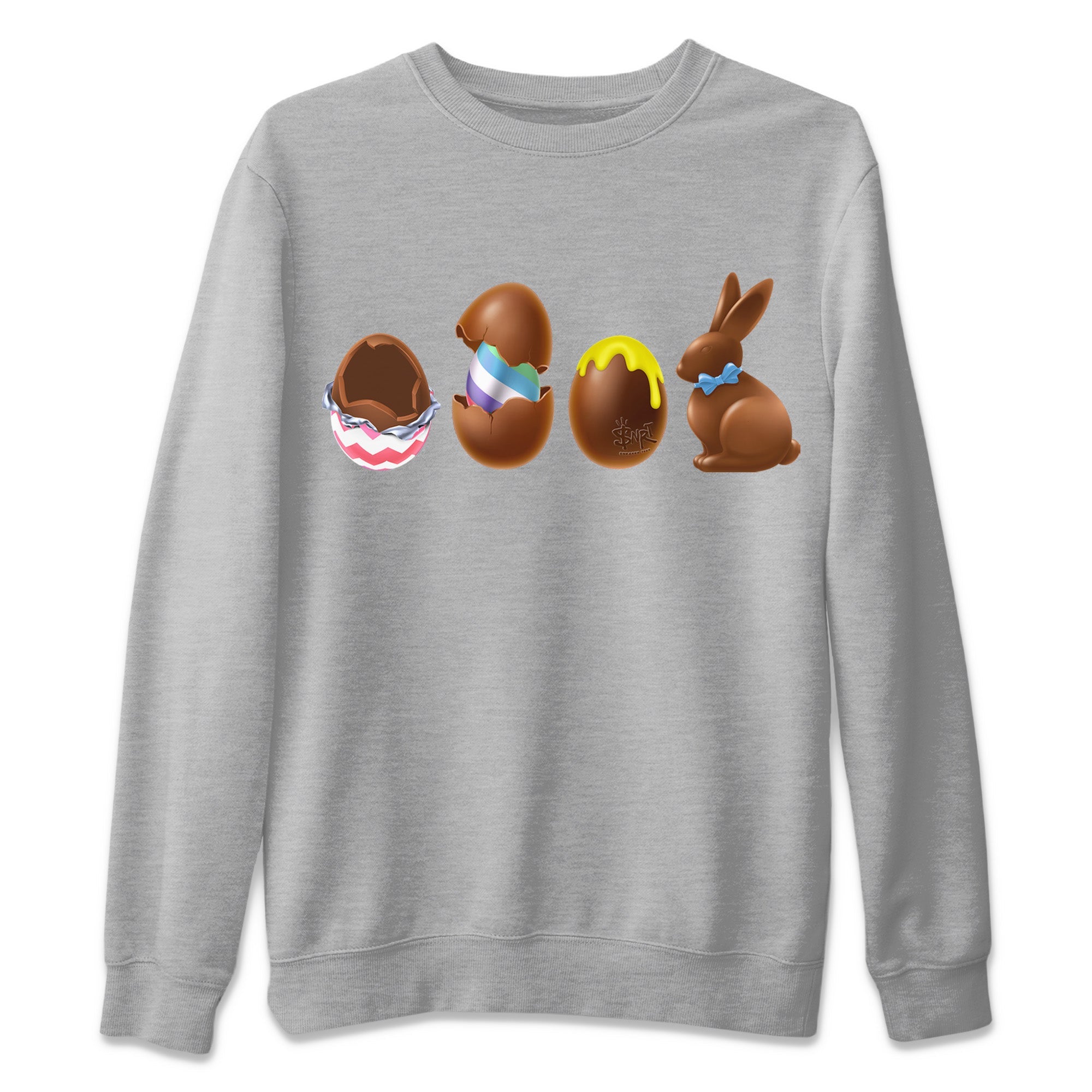 Chocolate Easter Set Unisex Sweater – Dunk Easter Candy, Sneakers Matching Sweater