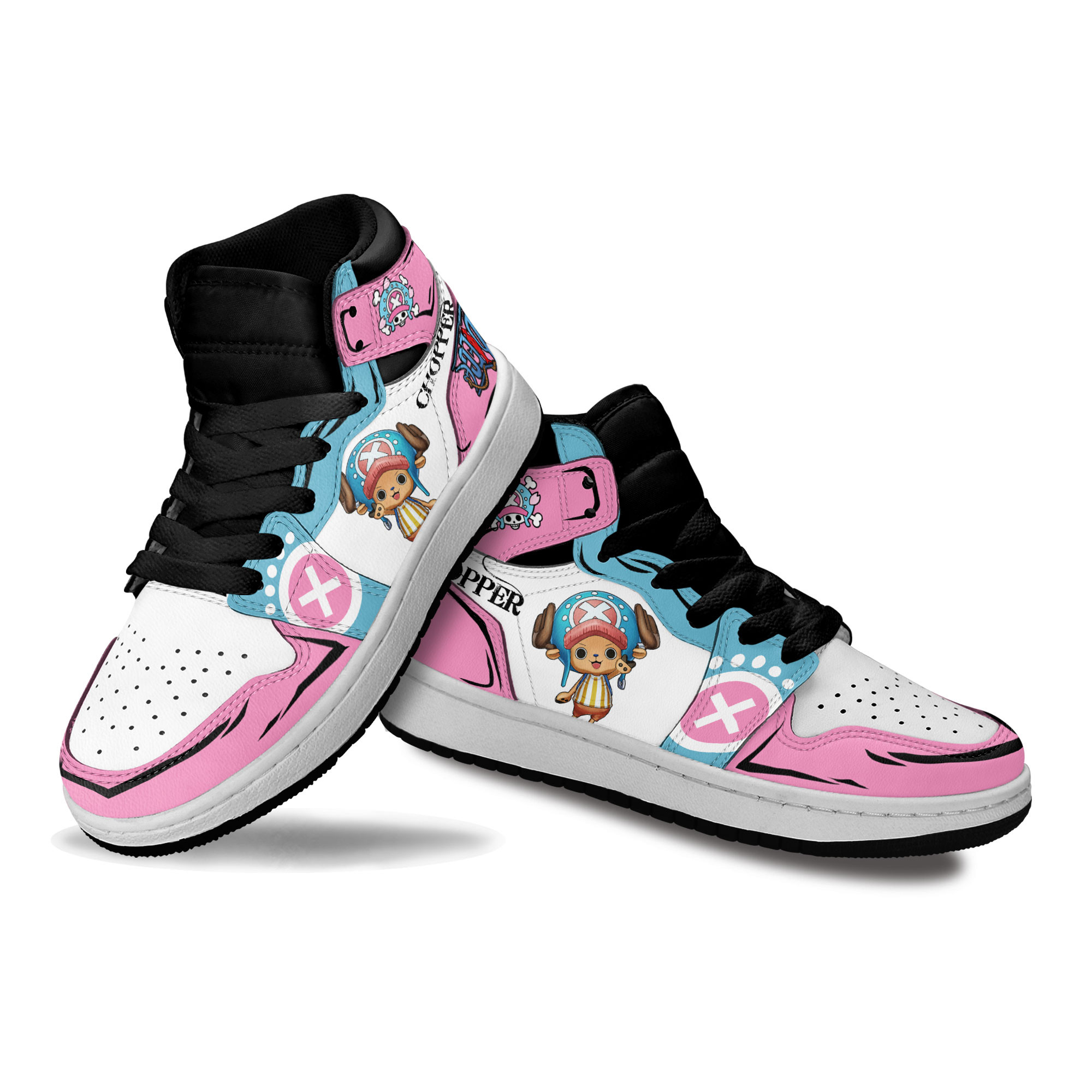 Chopper Kids Sneakers Custom Anime One Piece Shoes For Kids
