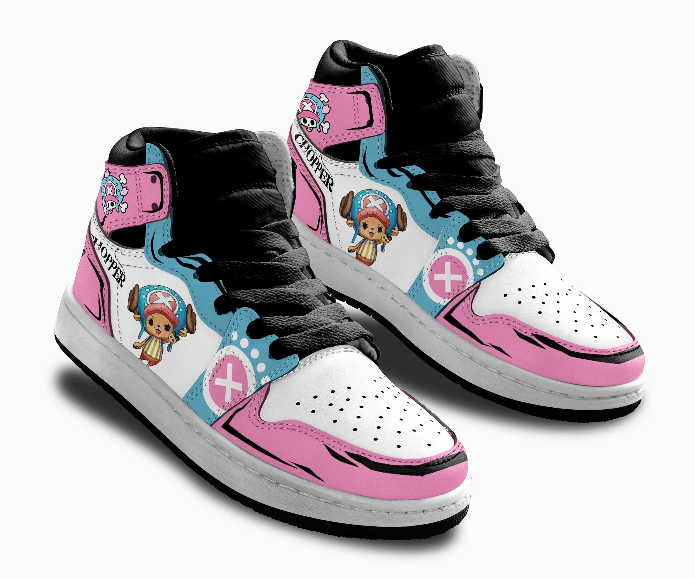 Chopper Kids Sneakers Custom Anime One Piece Shoes For Kids