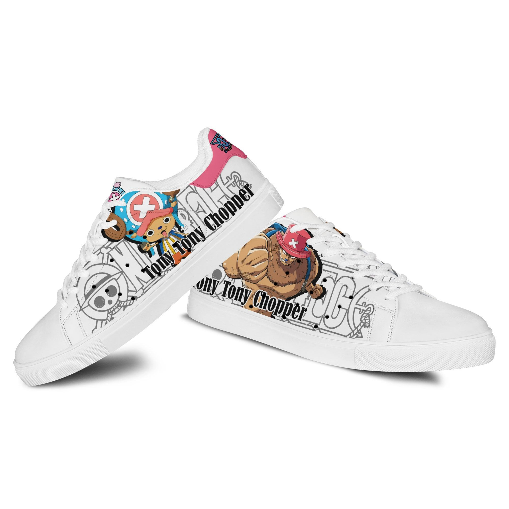 Chopper Skate Sneakers Custom Anime One Piece Shoes