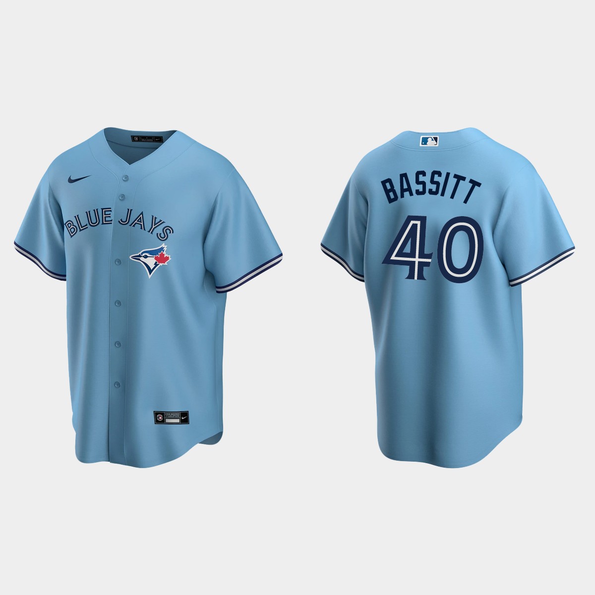 Chris Bassitt Toronto Blue Jays Alternate Jersey - Powder Blue