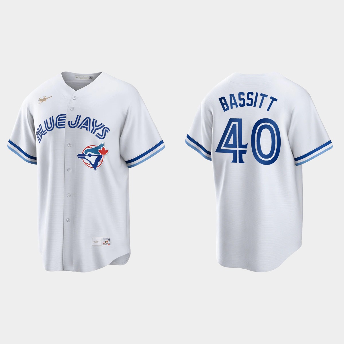 Chris Bassitt Toronto Blue Jays Cooperstown Collection Home Jersey - White