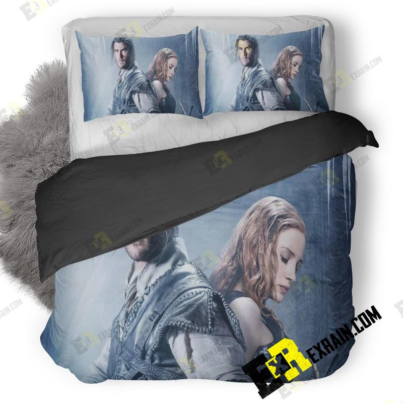 Chris Hemsworth And Jessica Chastain The Huntsman Winters War 3D Customized Duvet Cover Bedding Set