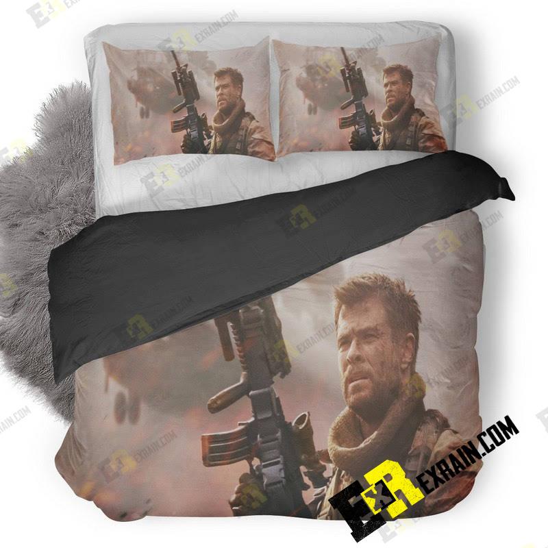 Chris Hemsworth In 12 Strong 6M 3D Customized Duvet Cover Bedding Set