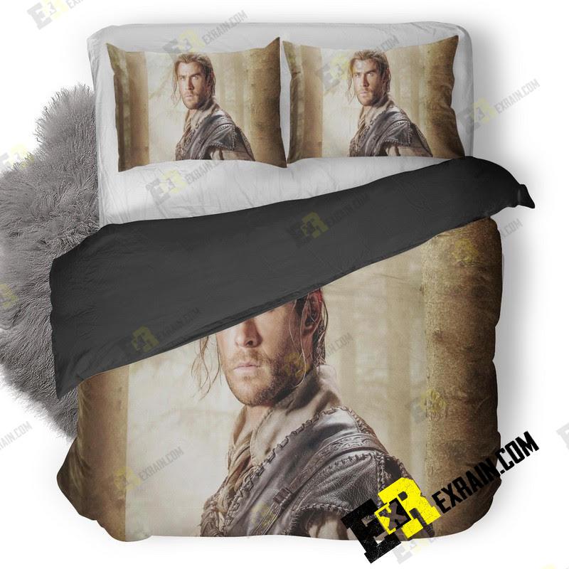 Chris Hemsworth In The Huntsman Winters War Movie 3D Customized Duvet Cover Bedding Set