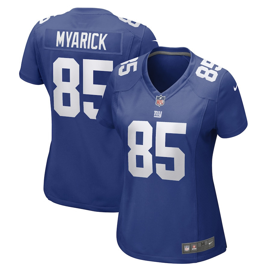 Chris Myarick New York Giants Women’s Stitched Jersey – Royal