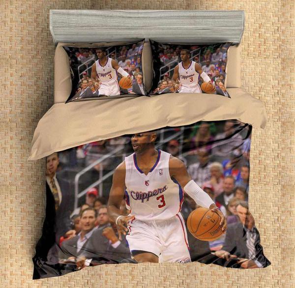 Chris Paul 3D Customized Duvet Cover Bedding Set