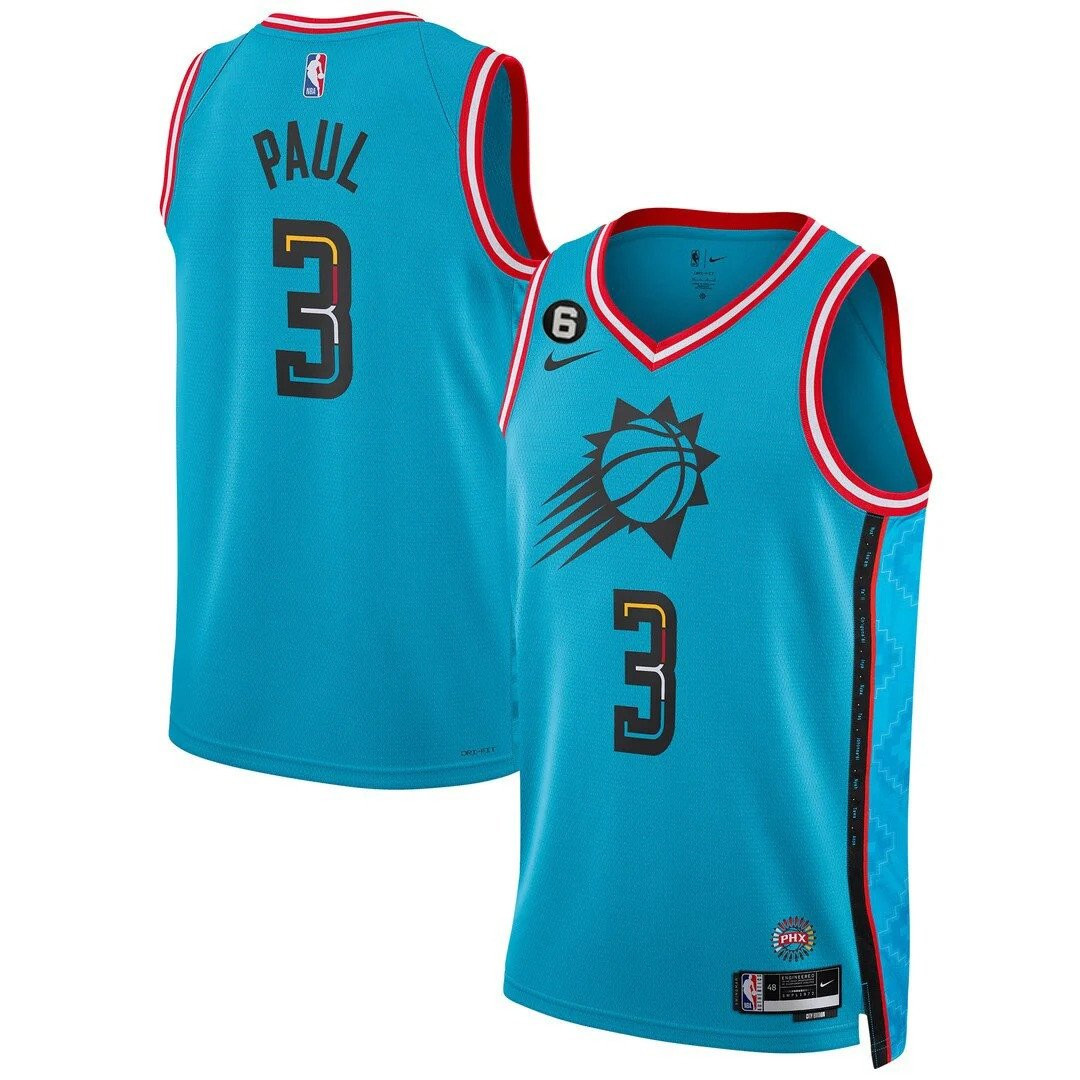 Chris Paul Men's Phoenix Suns Players Swingman City Jersey - All Stitched
