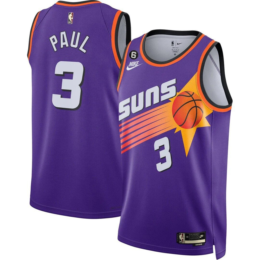 Chris Paul Men's Phoenix Suns Players Swingman Classic Jersey - All Stitched