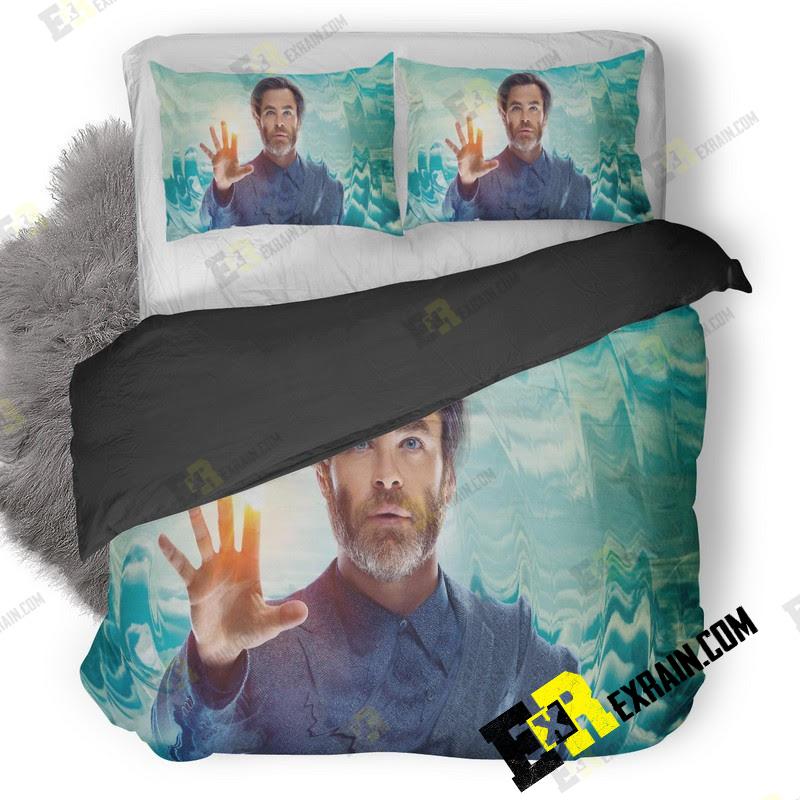 Chris Pine A Wrinkle In Time Movie Ps 3D Customized Duvet Cover Bedding Set