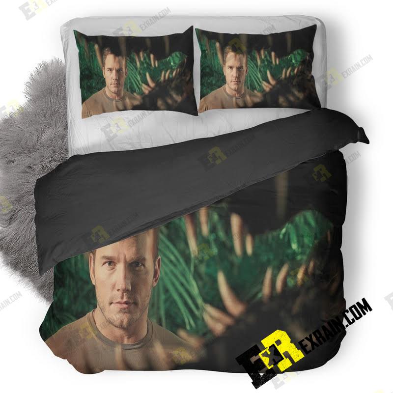 Chris Pratt Jurassic World Fallen Kingdom In Entertainment Weekly Lz 3D Customized Duvet Cover Bedding Set