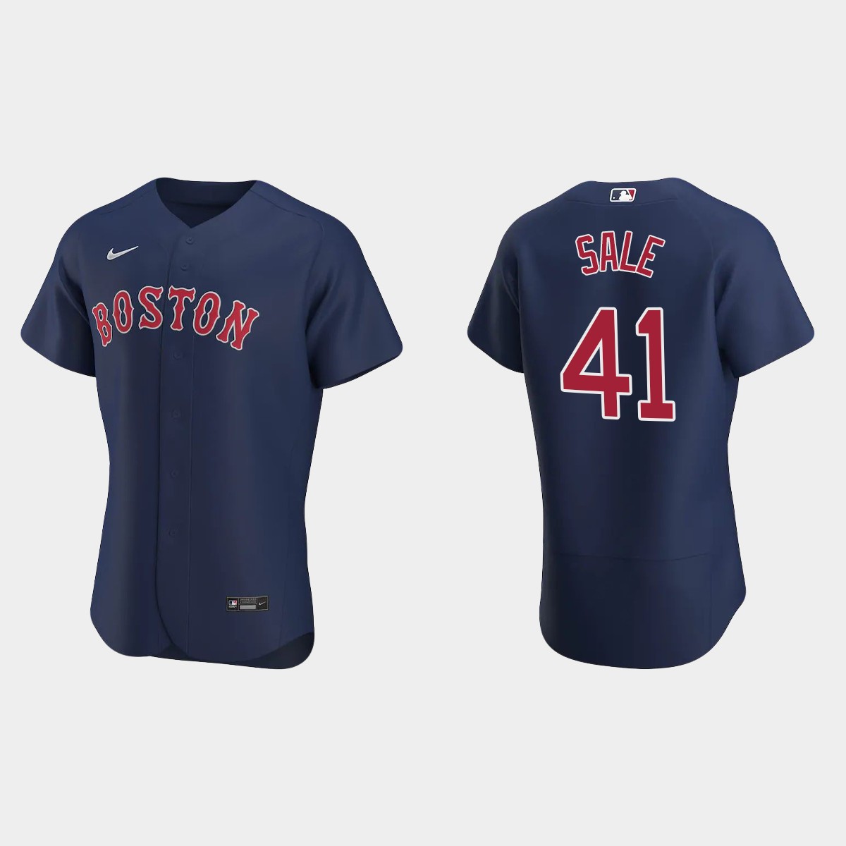 Chris Sale #41 Boston Red Sox Navy 2020 Alternate Jersey