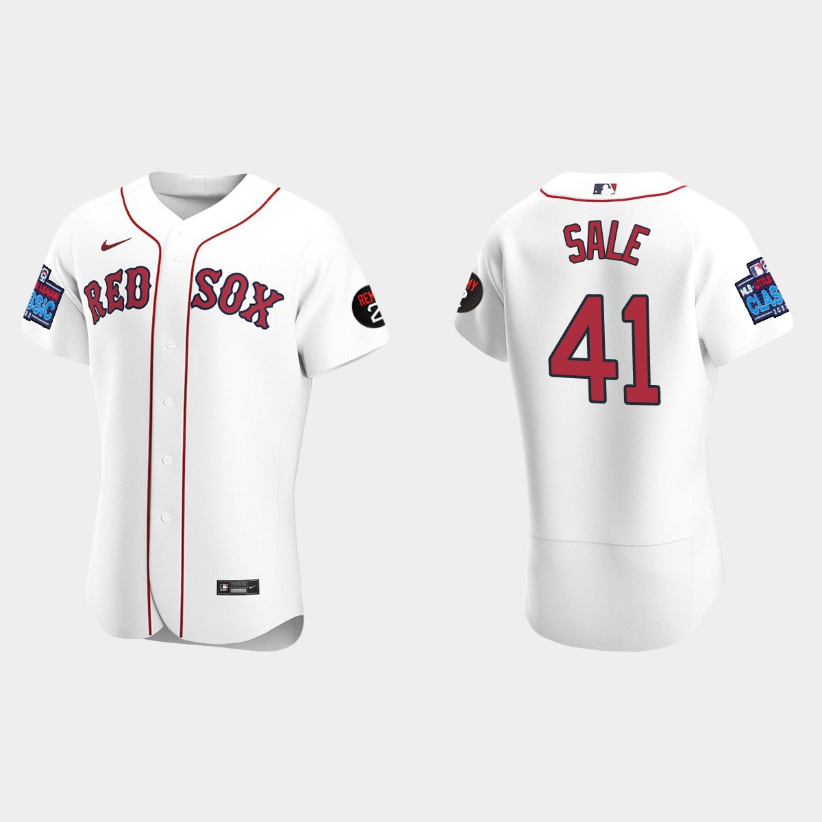 Chris Sale Boston Red Sox 2022 Little League Classic Jersey - White