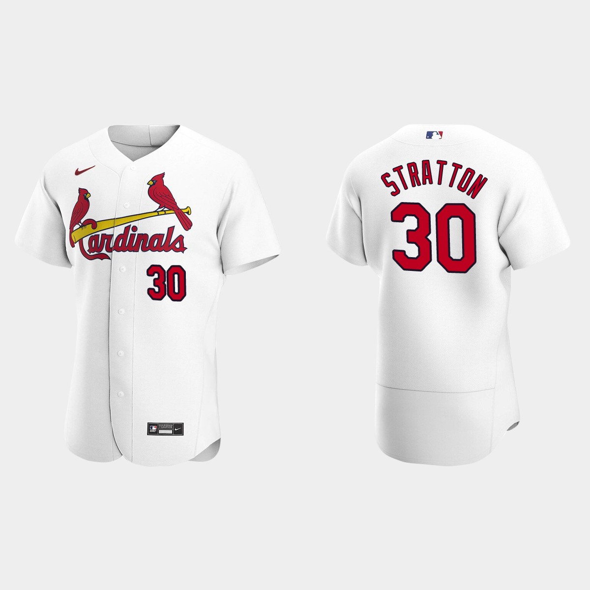 Chris Stratton St. Louis Cardinals Home Jersey – White
