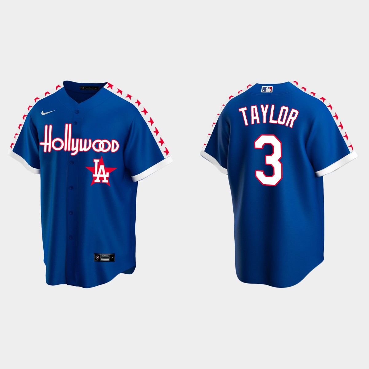 Chris Taylor Los Angeles Dodgers City Connect Special Edition jersey - Royal