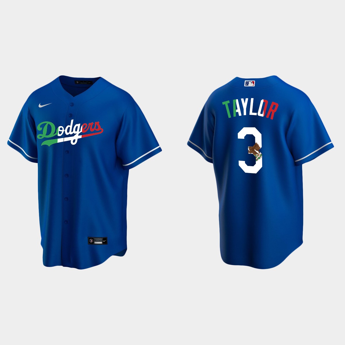 Chris Taylor Los Angeles Dodgers Mexican Heritage Night Jersey - Royal