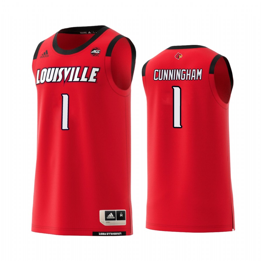 Christen Cunningham Louisville Cardinals #1 College Jersey - Red