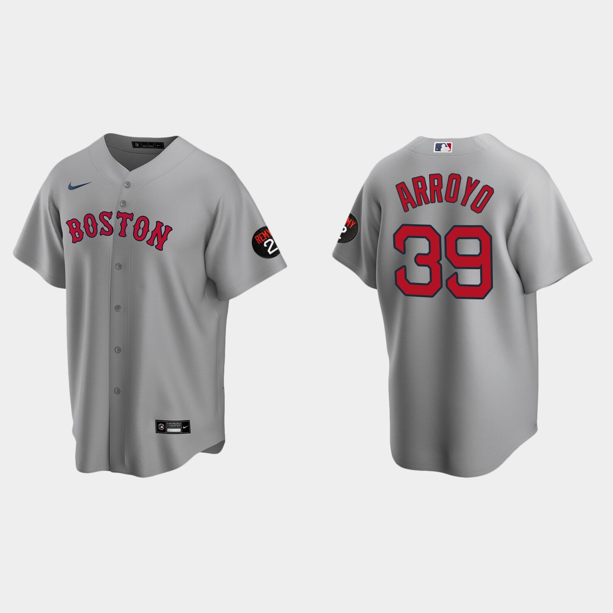 Christian Arroyo Boston Red Sox 2022 Jersey - Gray
