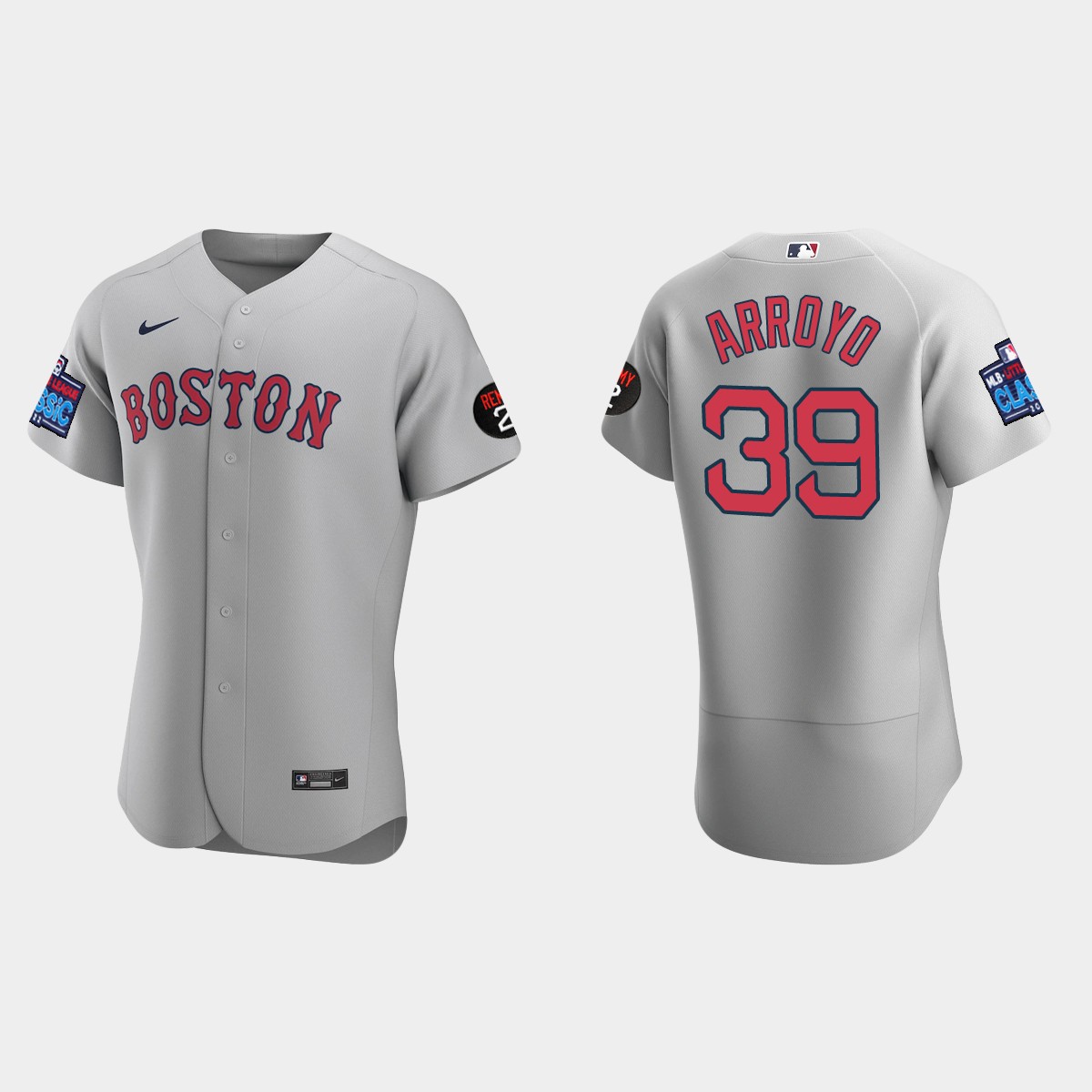 Christian Arroyo Boston Red Sox 2022 Little League Classic Jersey - Gray