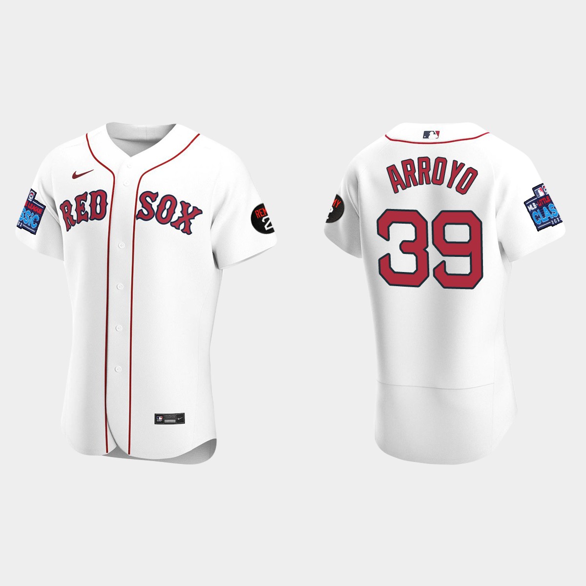 Christian Arroyo Boston Red Sox 2022 Little League Classic Jersey - White
