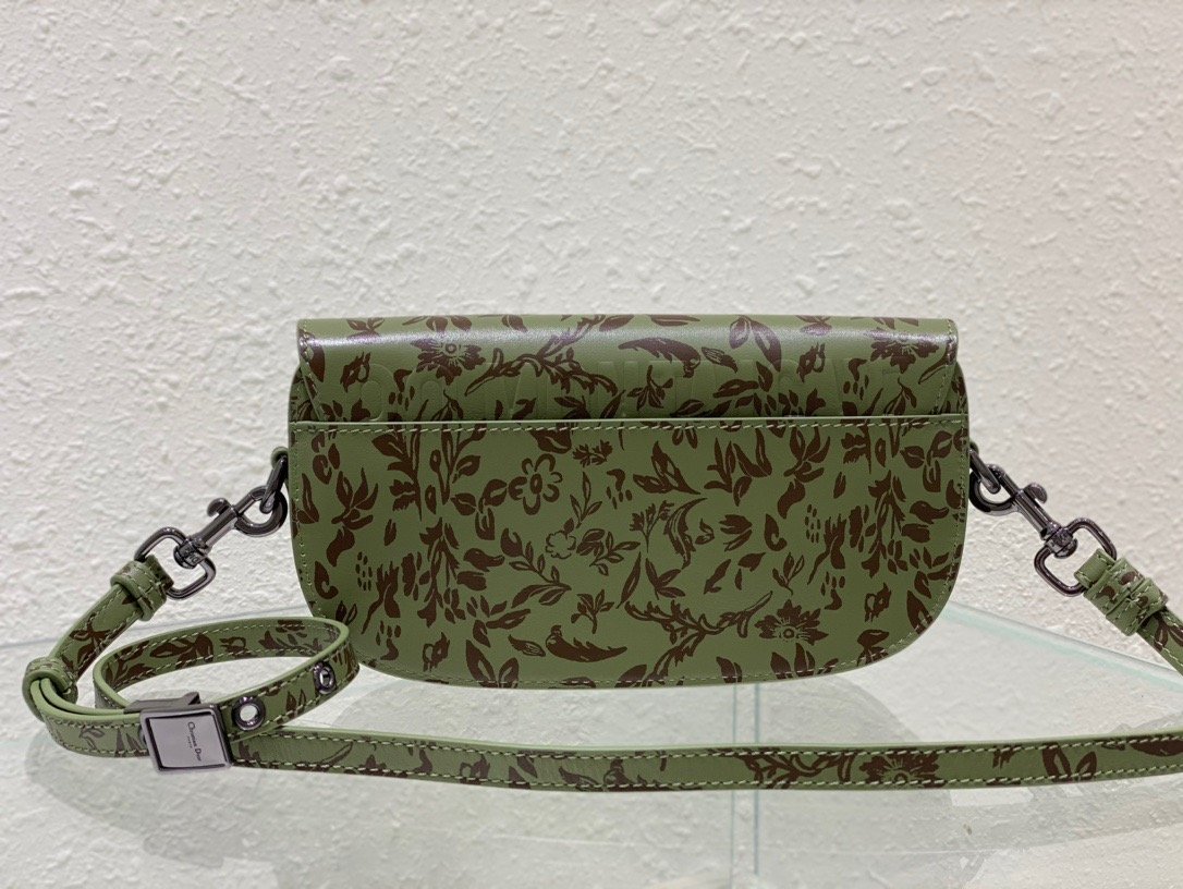Christian Dior Bobby East-West Bag Green, For Women, Women’s Handbags 8.5in/21cm CD