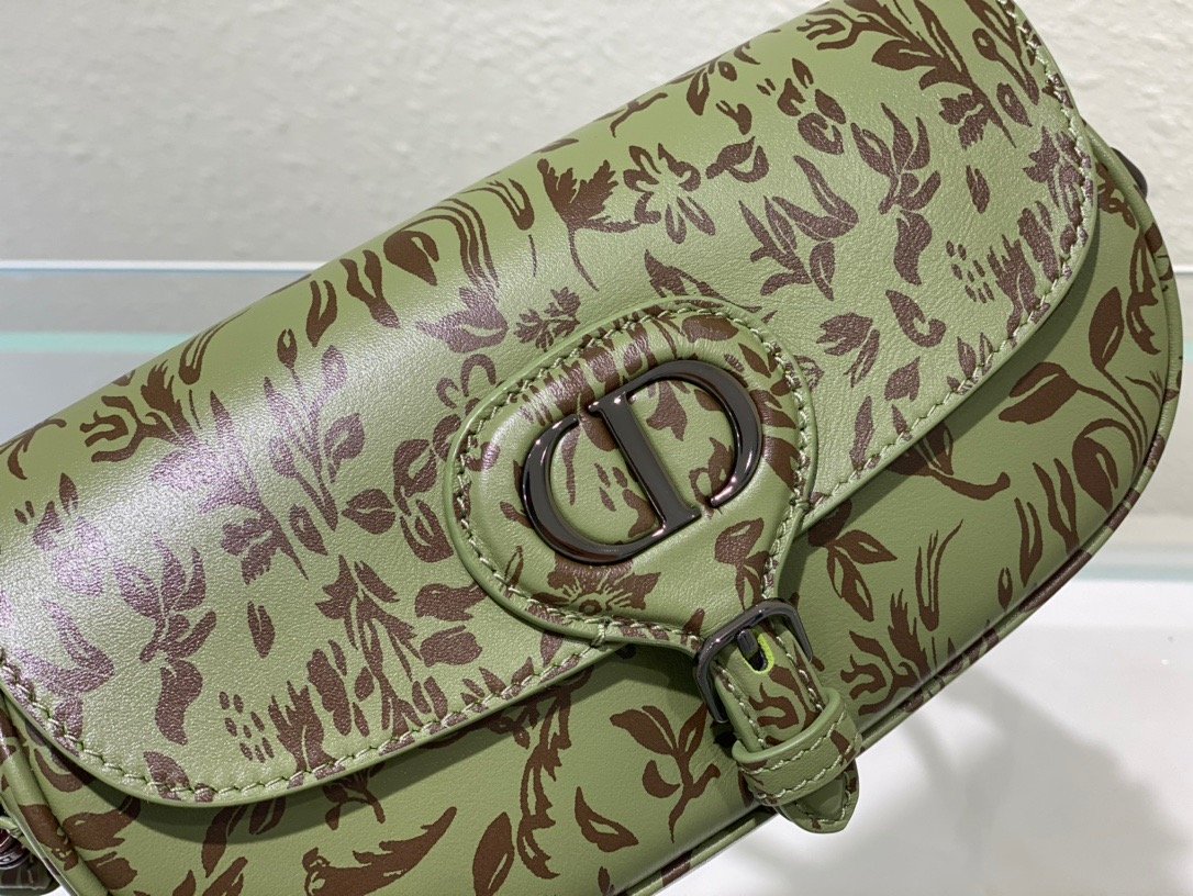 Christian Dior Bobby East-West Bag Green, For Women, Women’s Handbags 8.5in/21cm CD