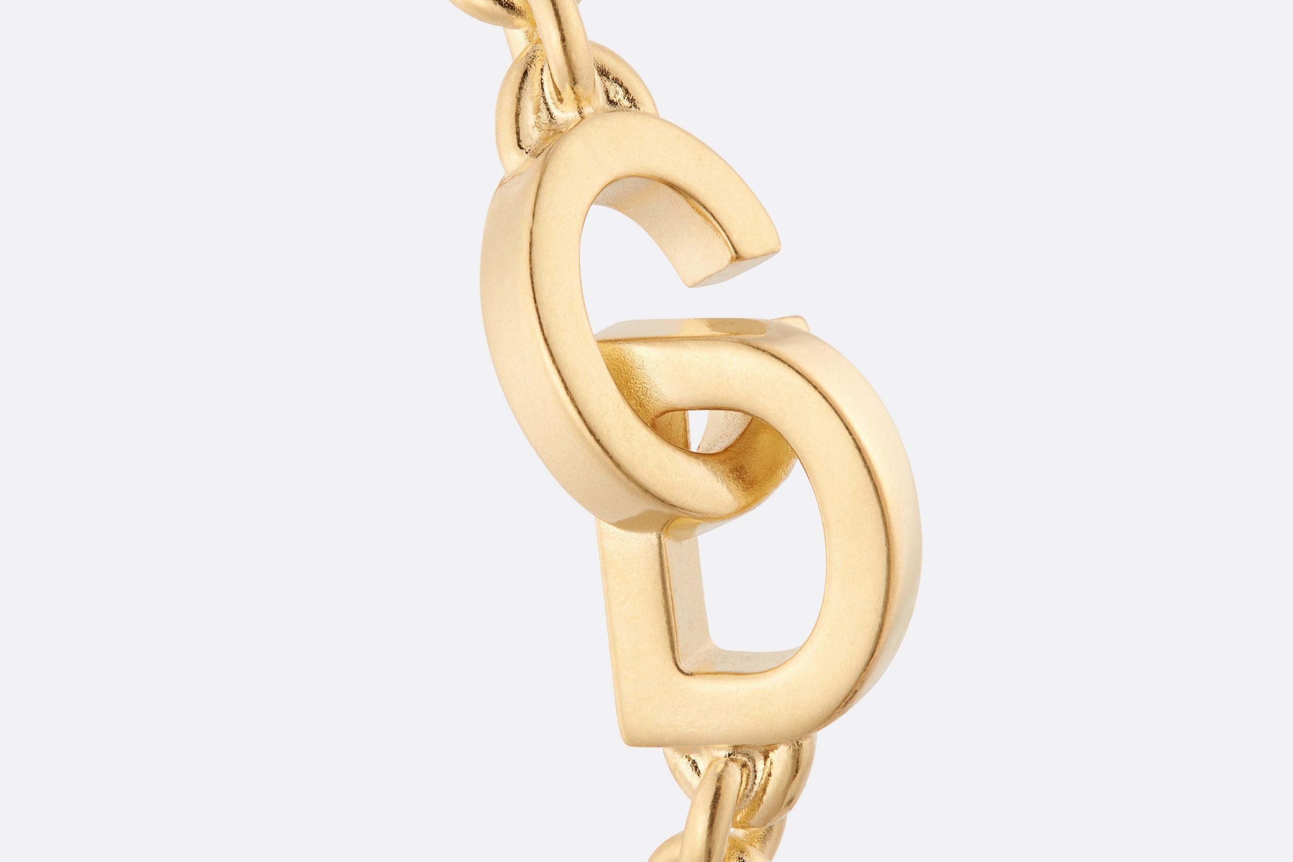 Christian Dior CD Lock Earrings Gold For Women E2315WOMMT_D300