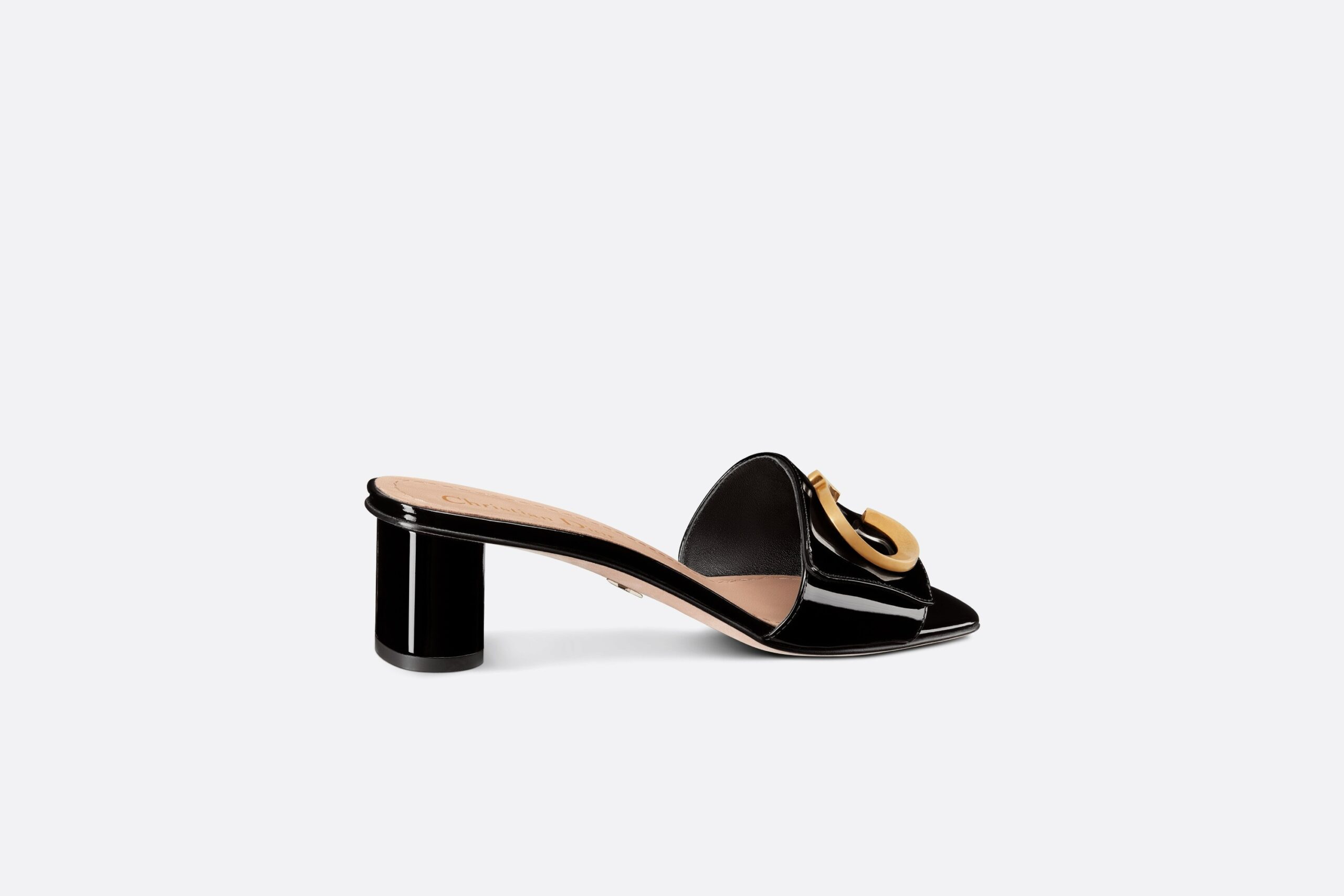 Christian Dior C’Est Dior Heeled Slide Black For Women KCQ889VNI_S900