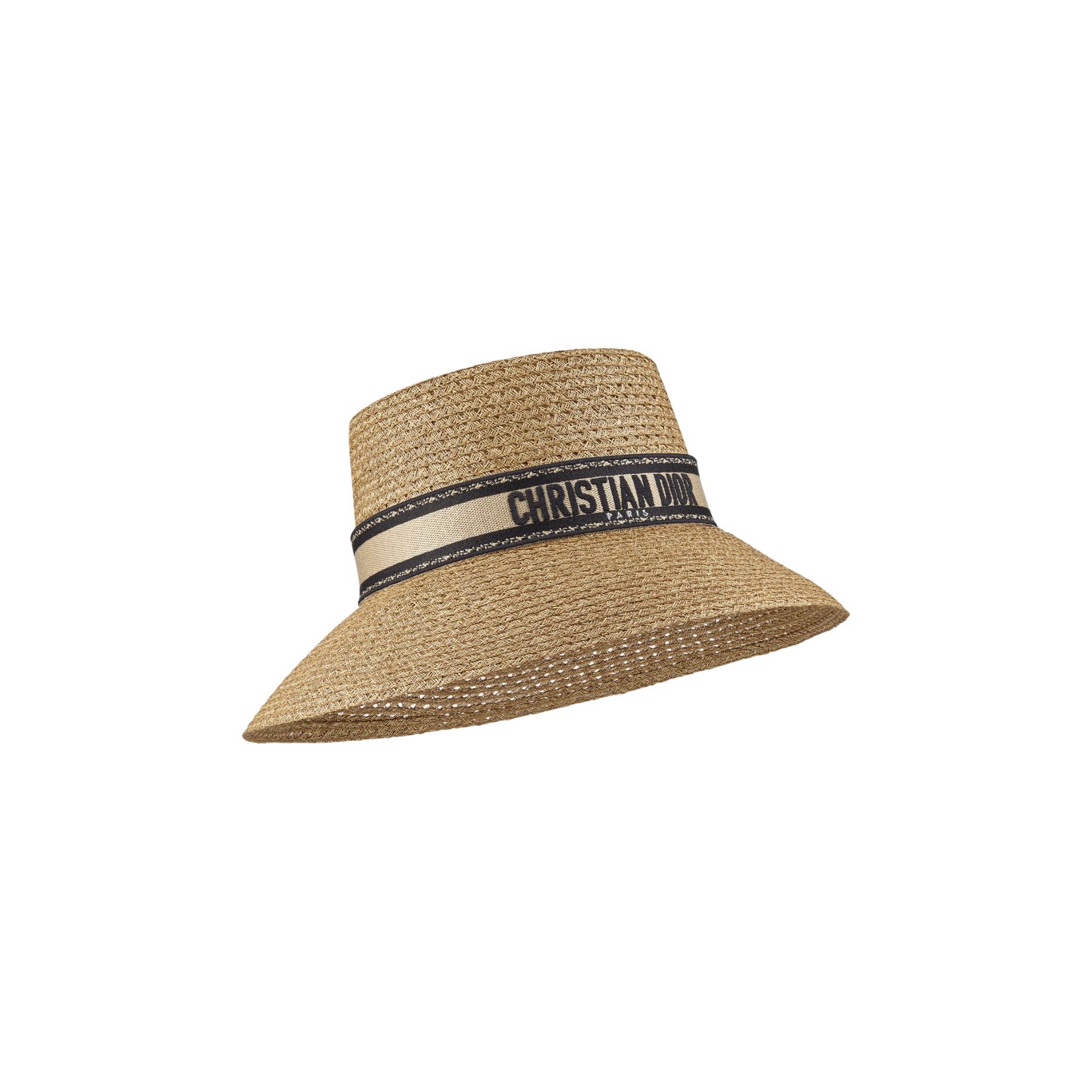 Christian Dior D-Bobby Large Brim Hat Yellow For Women 34DBP924G153_C160