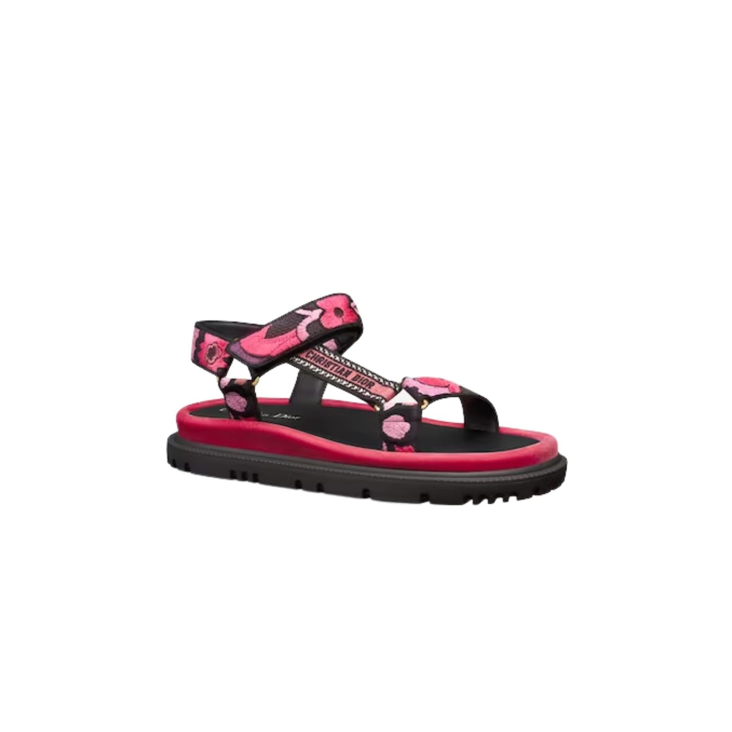 Christian Dior D-Wave Sandal Pink Multicolor For Women KCQ903COM_S67P