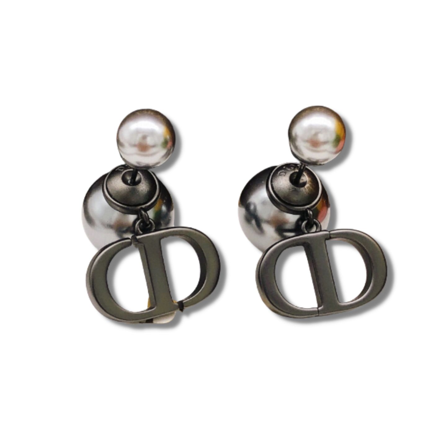 Christian Dior Earrings Black For Women