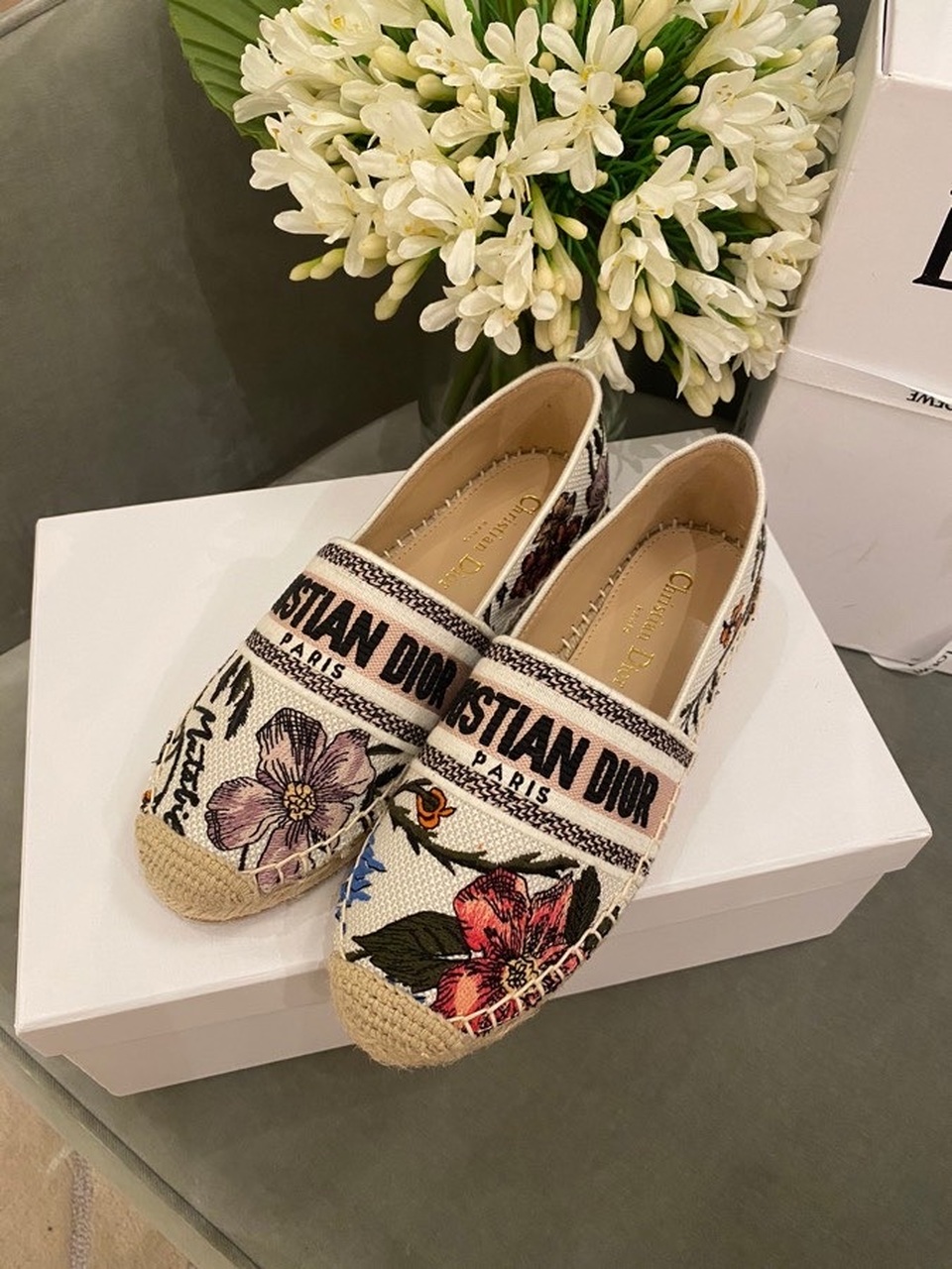 Christian Dior Granville Espadrillee Multi Color For Women CD