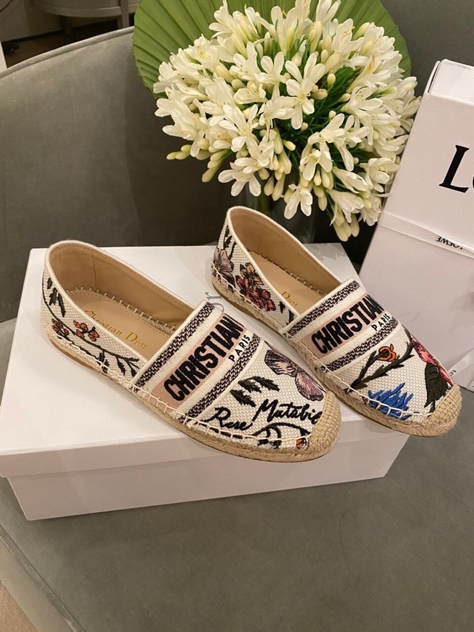 Christian Dior Granville Espadrillee Multi Color For Women CD