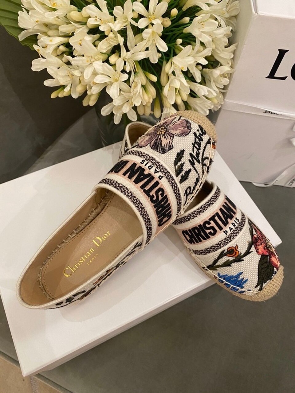 Christian Dior Granville Espadrillee Multi Color For Women CD