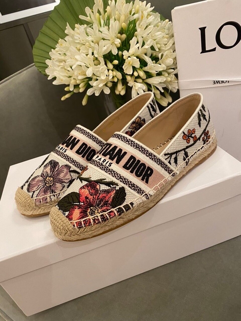 Christian Dior Granville Espadrillee Multi Color For Women CD