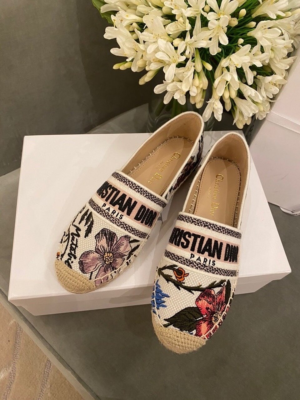 Christian Dior Granville Espadrillee Multi Color For Women CD